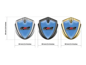 3D Fender Abzeichen Sportliches Design Hochwertig 3D